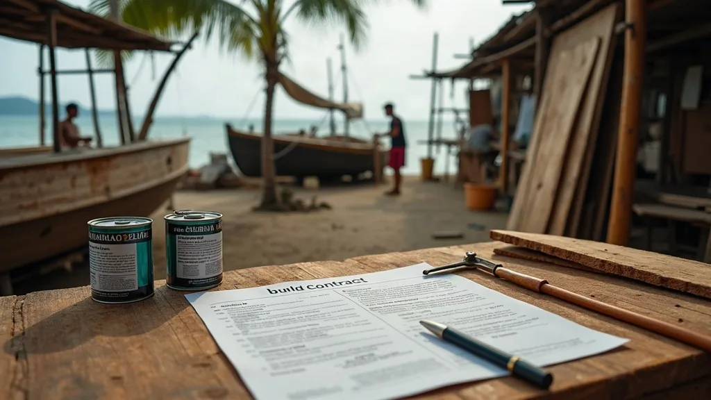 The Build Contract Clauses That Actually Protect an Owner — Lombok boatyard, West Nusa Tenggara