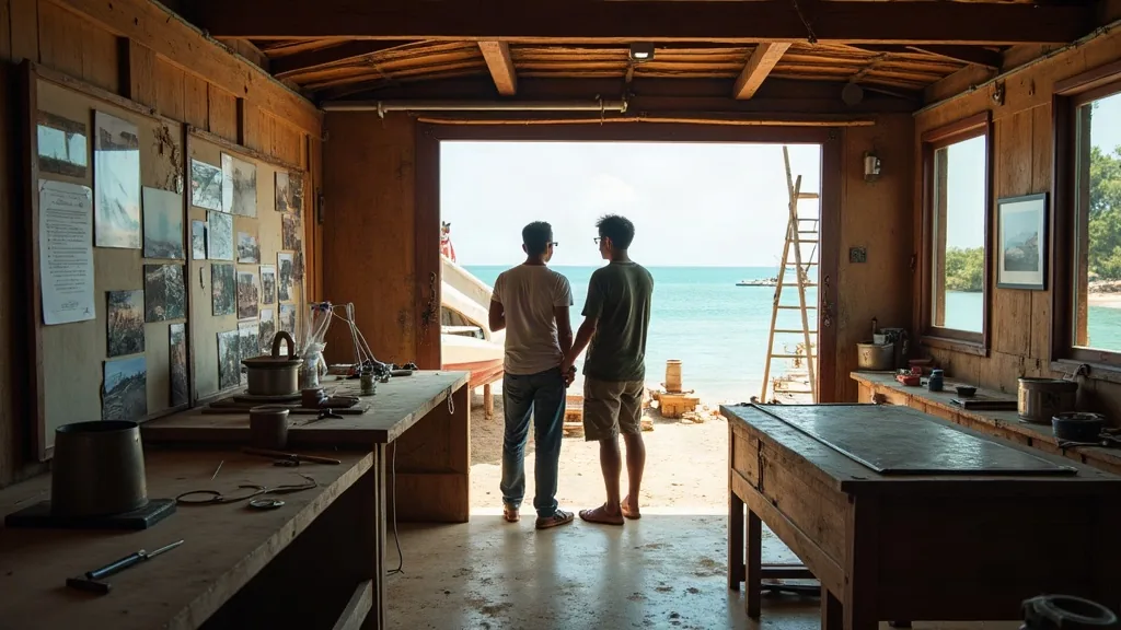 Build Contract, Milestone Payments and Owner Supervision — Lombok Boat Builder yard, West Nusa Tenggara