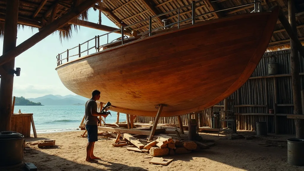 Hiring an Independent Marine Surveyor Before You Accept the Boat — Lombok boatyard, West Nusa Tenggara