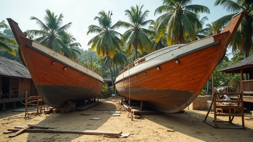 Build in Lombok or in Bira? An Honest Comparison for Owners — Lombok boatyard, West Nusa Tenggara
