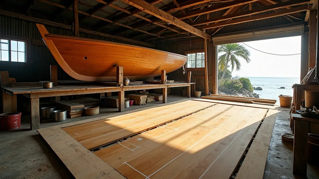 The Nine Stages of a Lombok Boat Build, from Lofting to Launch — Lombok boatyard, West Nusa Tenggara