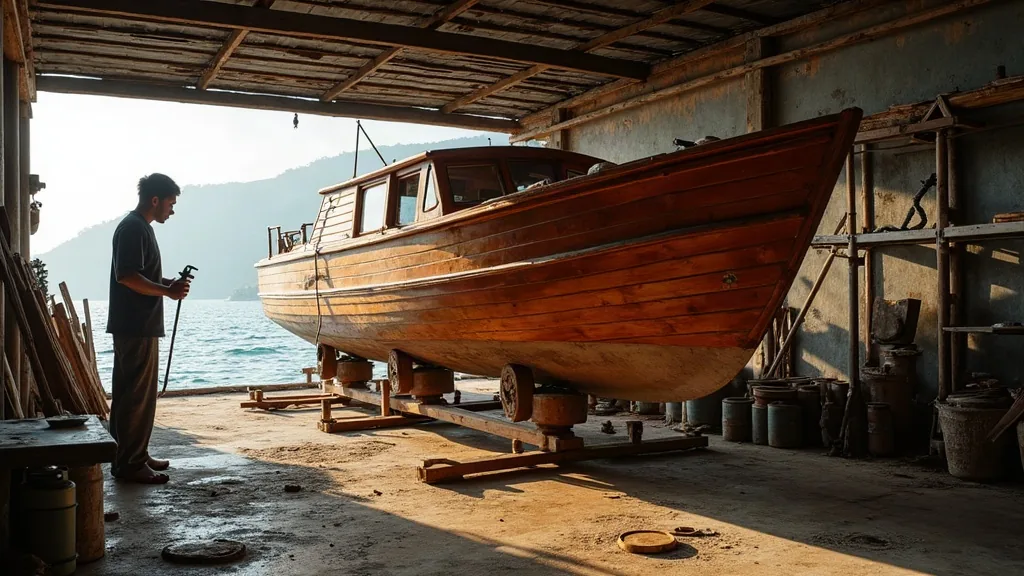 Outboards or Inboards for a Gili Passenger Boat? Comparing Running Costs — Lombok boatyard, West Nusa Tenggara